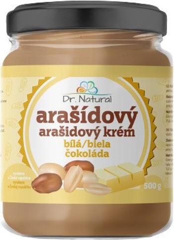 Dr.Natural Arašídový krém s bílou čokoládou 500 g