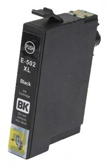 EPSON T502-XL (C13T02W14010) - kompatibilní cartridge, černá, 9,2ml