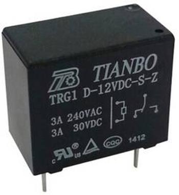 Tianbo Electronics TRG1 D-12VDC-S-Z relé do DPS 12 V/DC 5 A 1 přepínací kontakt 1 ks