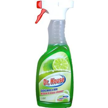 DR. HOUSE čistič oken s rozprašovačem Lime 500 ml (8594057125004)