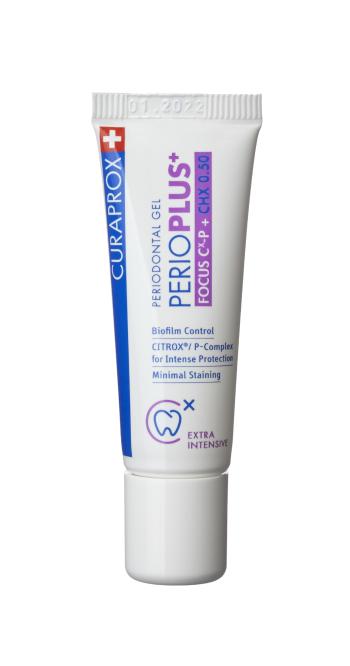 Curaprox Perio Plus+ Focus zubní gel (0,5% CHX), 10 ml