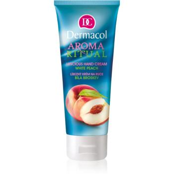 Dermacol Aroma Ritual White Peach krém na ruce 100 ml