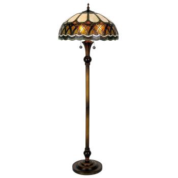 Stojací lampa Tiffany - Ø 56*164 cm 3x E27 / Max 60W 5LL-5449