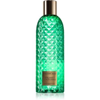 Vivian Gray Gemstone Bergamot & Lemongras osvěžující sprchový gel 300 ml