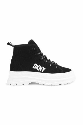 Dětské sneakers boty Dkny černá barva