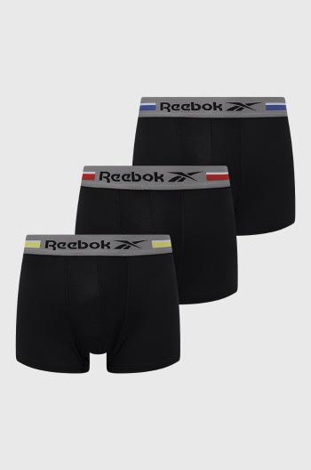 Boxerky Reebok pánské, šedá barva