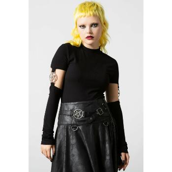 tričko KILLSTAR Demoness Crop černá S