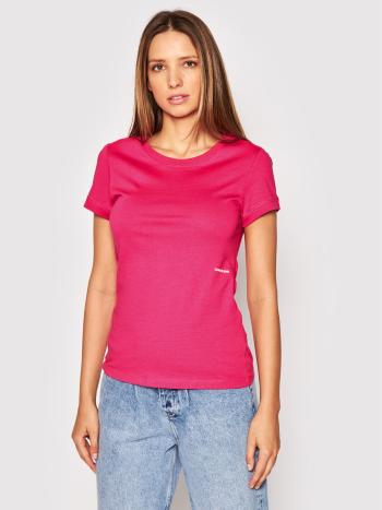 Calvin Klein dámské růžové triko - XS (TPZ)