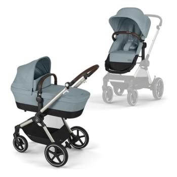 cybex GOLD kočárek EOS Lux 2023 Sky Blue