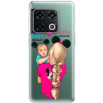 iSaprio Mama Mouse Blonde and Boy pro OnePlus 10 Pro (mmbloboy-TPU3-op10pro)