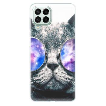 Odolné silikonové pouzdro iSaprio - Galaxy Cat - Samsung Galaxy M53 5G