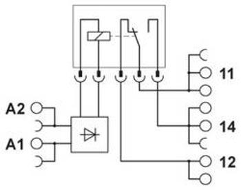 Relé modul 2909532, 10 KS Phoenix Contact PLC-RPT-24DC/21HC/EX