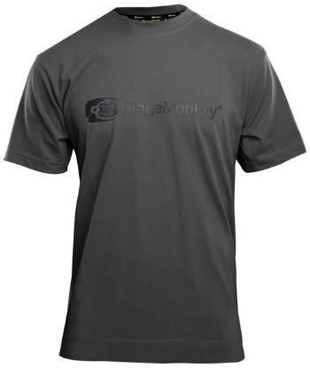 Ridgemonkey tričko apearel dropback t shirt grey - s
