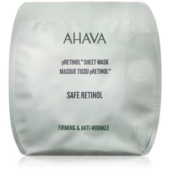 AHAVA Safe Retinol vyhlazující plátýnková maska s retinolem