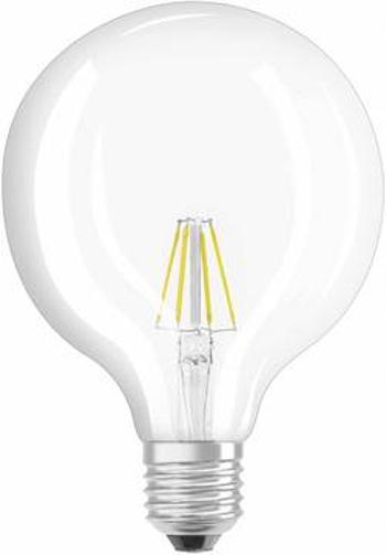 LED žárovka OSRAM 4052899972384 230 V, E27, 4 W = 40 W, teplá bílá, A++ (A++ - E), tvar globusu, vlákno, 1 ks