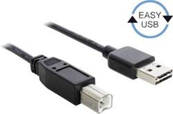 USB 2.0 kabel Delock 83358, 1.00 m, černá