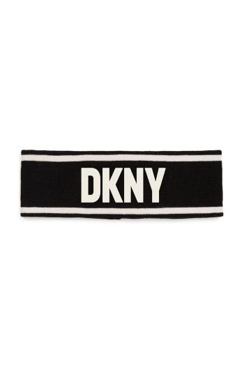 Dětská čelenka Dkny černá barva