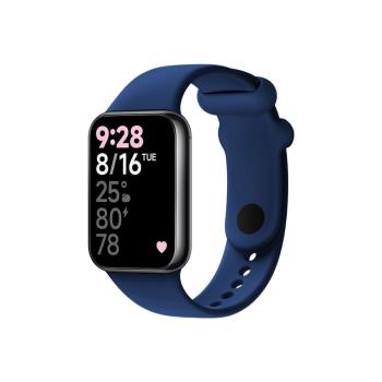 FIXED Silikonový řemínek Silicone Strap pro Xiaomi Smart Band 8 Pro, modrý