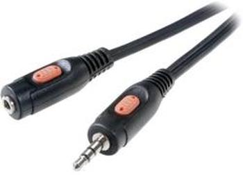 Jack audio prodlužovací kabel SpeaKa Professional SP-7870224, 2.50 m, černá