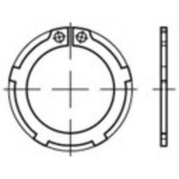 Pojistné kroužky TOOLCRAFT 135191, N/A, vnitřní Ø: 41.5 mm, vnější Ø: 60.1 mm, pružinová ocel, 100 ks