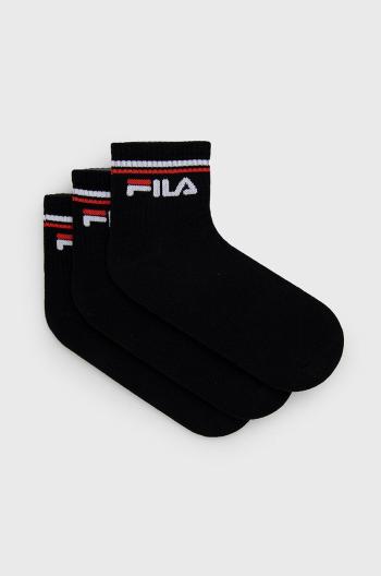Ponožky Fila černá barva