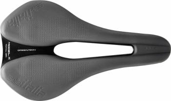 Selle Italia Model X Green Comfort Plus Superflow Grey/Black L 145 mm FeC Alloy Sedlo