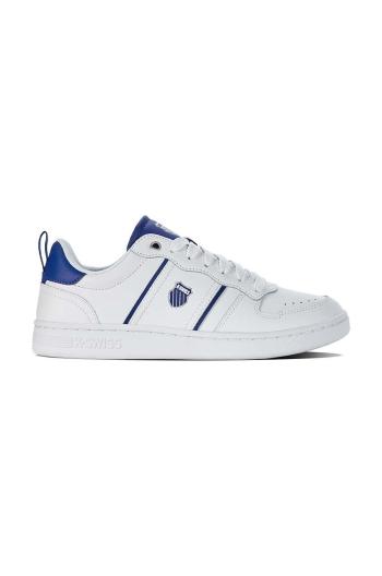 Kožené sneakers boty K-Swiss LOZAN MATCH LTH bílá barva, 08903.985.M