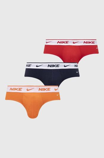 Spodní prádlo Nike 3-pack pánské, oranžová barva