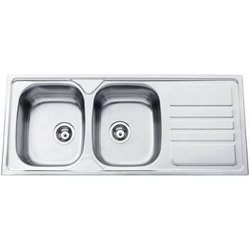 SINKS OKIO 1200 DUO V 0,7mm matný (8596142004683)