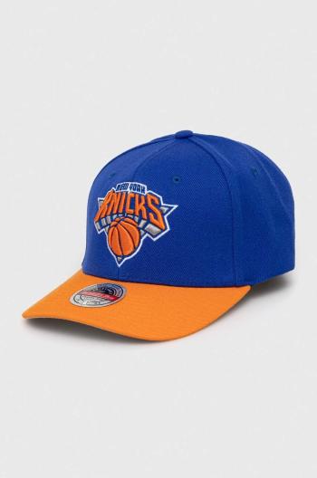 Čepice s vlněnou směsí Mitchell&Ness New York Knicks s aplikací