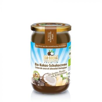 Premium BIO Oříškový krém Coconut Chocolate 6 x 200 g - DR. GOERG