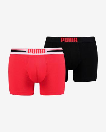 Puma Boxerky 2 ks Černá Červená