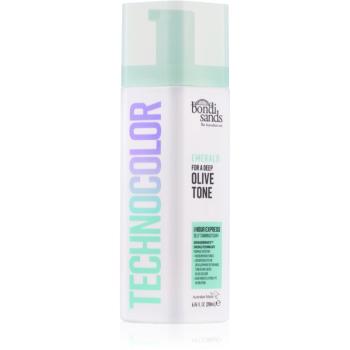 Bondi Sands Technocolor 1 Hour Express Emerald samoopalovací pěna odstín Golden Olive Bronze 200 ml