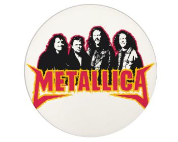 Tácek na nápoje kulatý Metallica