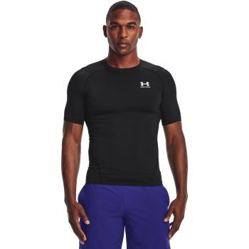 UA HG Armour Comp SS-BLK XL