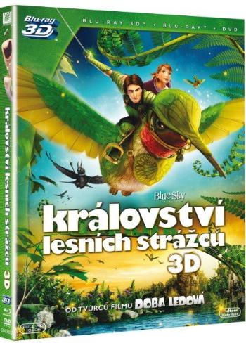 Království lesních strážců (3D BLU-RAY + BLU-RAY + DVD)