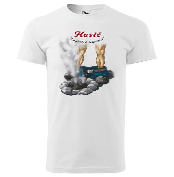 Tričko Hasič k dispozici (pánské) (Velikost: 4XL)