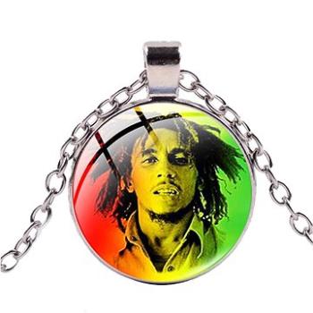 Řetízek s přívěskem Bob Marley – GB0082-5 (15741)