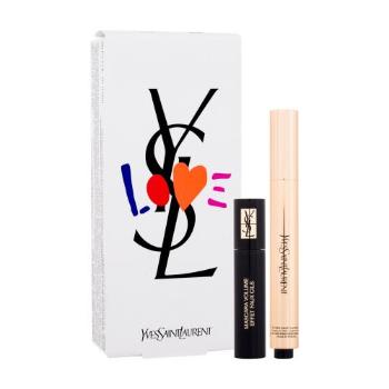 Yves Saint Laurent Touche Éclat dárková kazeta rozjasňovač Touche Éclat Radiant Touch 2,5 ml 2 + řasenka Mascara Volume Effet Faux Cils 2 ml Black W 2