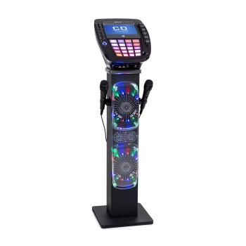 Auna KaraBig karaoke zařízení Bluetooth LED 7'' TFT CD USB vestavěný reproduktor