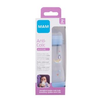 MAM Easy Start Anti-Colic 2m+ Blue 260 ml kojenecká lahev pro děti