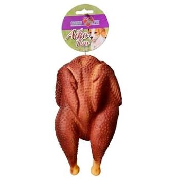 Cobbys Pet Aiko Fun Grilované kuře pískací 19 × 10 × 8,5 cm  (8586020721368)