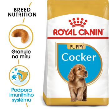 Royal Canin Cocker Puppy - granule pro štěně kokršpaněla - 3kg