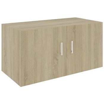 Nástěnná skříňka sonoma dub 80 × 39 × 40 cm dřevotříska