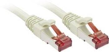 Síťový kabel RJ45 LINDY 47851, CAT 6, S/FTP, 1.00 m, šedá