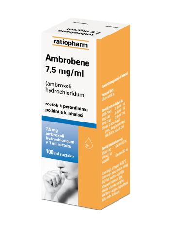 Ambrobene 7,5 mg/ml roztok 100 ml