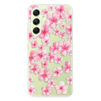 Odolné silikonové pouzdro iSaprio - Flower Pattern 05 - Samsung Galaxy A54 5G