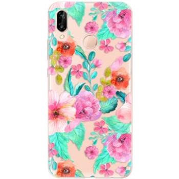 iSaprio Flower Pattern 01 pro Huawei P20 Lite (flopat01-TPU2-P20lite)