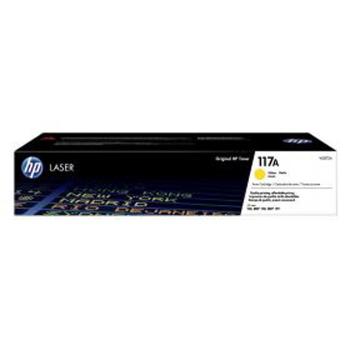 HP W2072A - originální toner HP 117A, žlutý, 700 stran