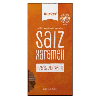 Čokoláda s příchutí slaný karamel 80 g slaný karamel - Xucker